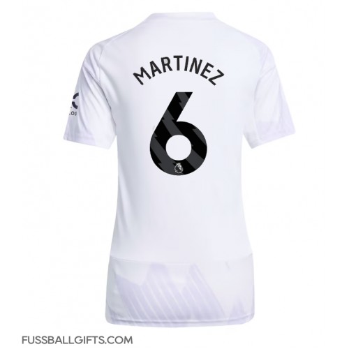 Manchester United Lisandro Martinez #6 Fußballbekleidung Auswärtstrikot Damen 2025-26 Kurzarm